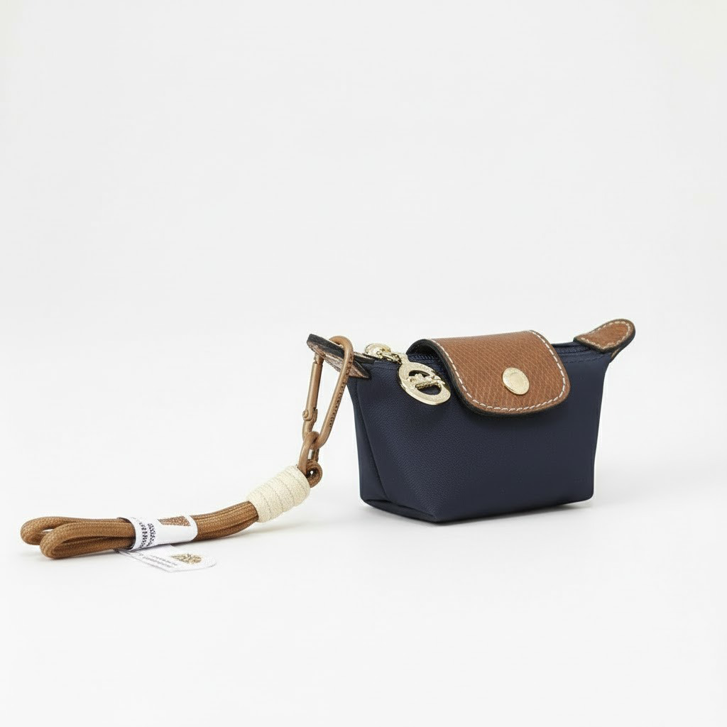 L-O-N-G-C-H-A-M-P COIN PURSE 34175089 NAVY BLUE FOR WOMEN