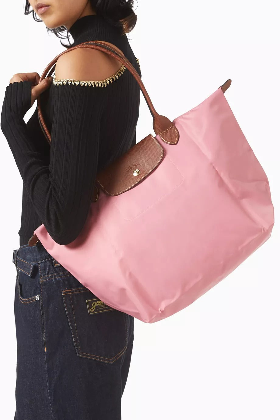 L-O-N-G-C-H-A-M-P TOTE BAG L1899089 BLACK FOR WOMEN