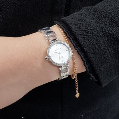 C-O-A-C-H WATCH 14503170 SILVER FOR WOMEN