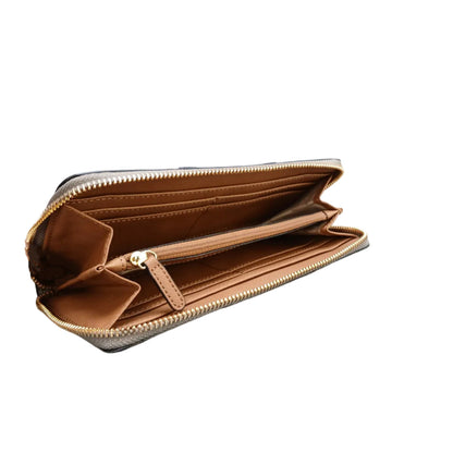 C-A-L-V-I-N K-L-E-I-N WALLET BROWN FOR WOMEN