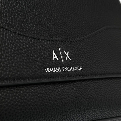 A-R-M-A-N-I E-X-C-H-A-N-G-E CROSSBODY BAG 942912 CC783 BLACK FOR WOMEN