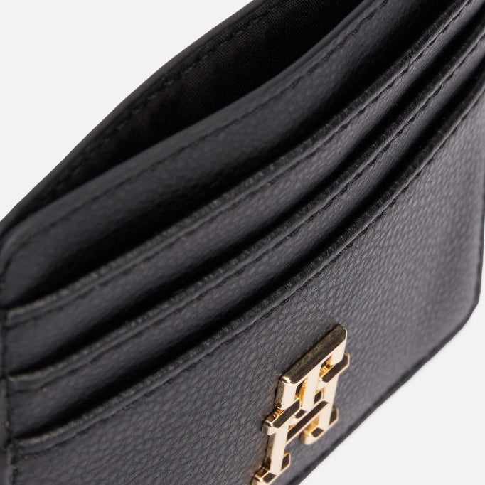 T-O-M-M-Y H-I-L-F-I-G-E-R CARD HOLDER AW0AW17331BDS BLACK FOR WOMEN