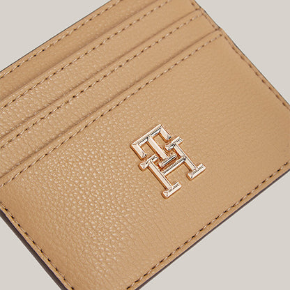 T-O-M-M-Y H-I-L-F-I-G-E-R CARD HOLDER AW0AW17331RBC Beige FOR WOMEN