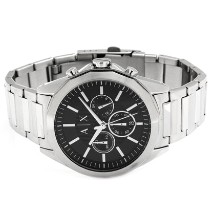 A-R-M-A-N-I E-X-C-H-A-N-G-E WATCH AX2600 SILVER FOR MEN