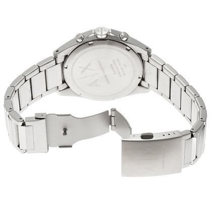 A-R-M-A-N-I E-X-C-H-A-N-G-E WATCH AX2600 SILVER FOR MEN
