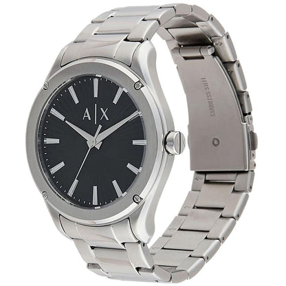 A-R-M-A-N-I E-X-C-H-A-N-G-E WATCH AX2800 SILVER FOR MEN