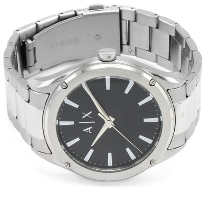 A-R-M-A-N-I E-X-C-H-A-N-G-E WATCH AX2800 SILVER FOR MEN