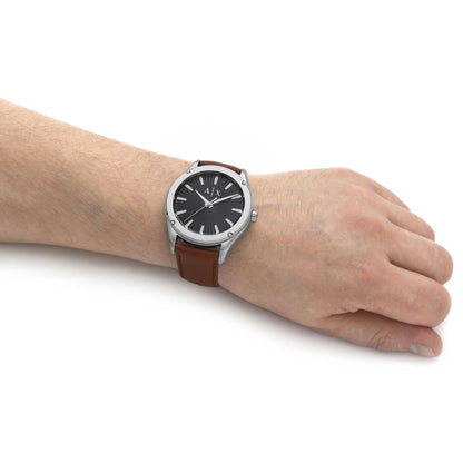 A-R-M-A-N-I E-X-C-H-A-N-G-E WATCH AX2808 BROWN FOR MEN