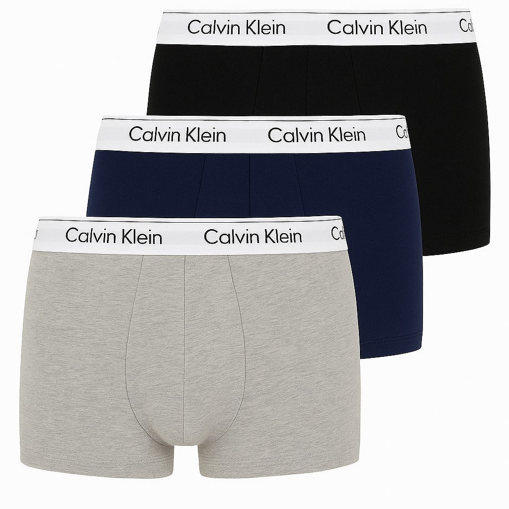 C.A.L.V.I.N. K.L.E.I.N. Icon Cotton Stretch 3-Pack Boxer Brief