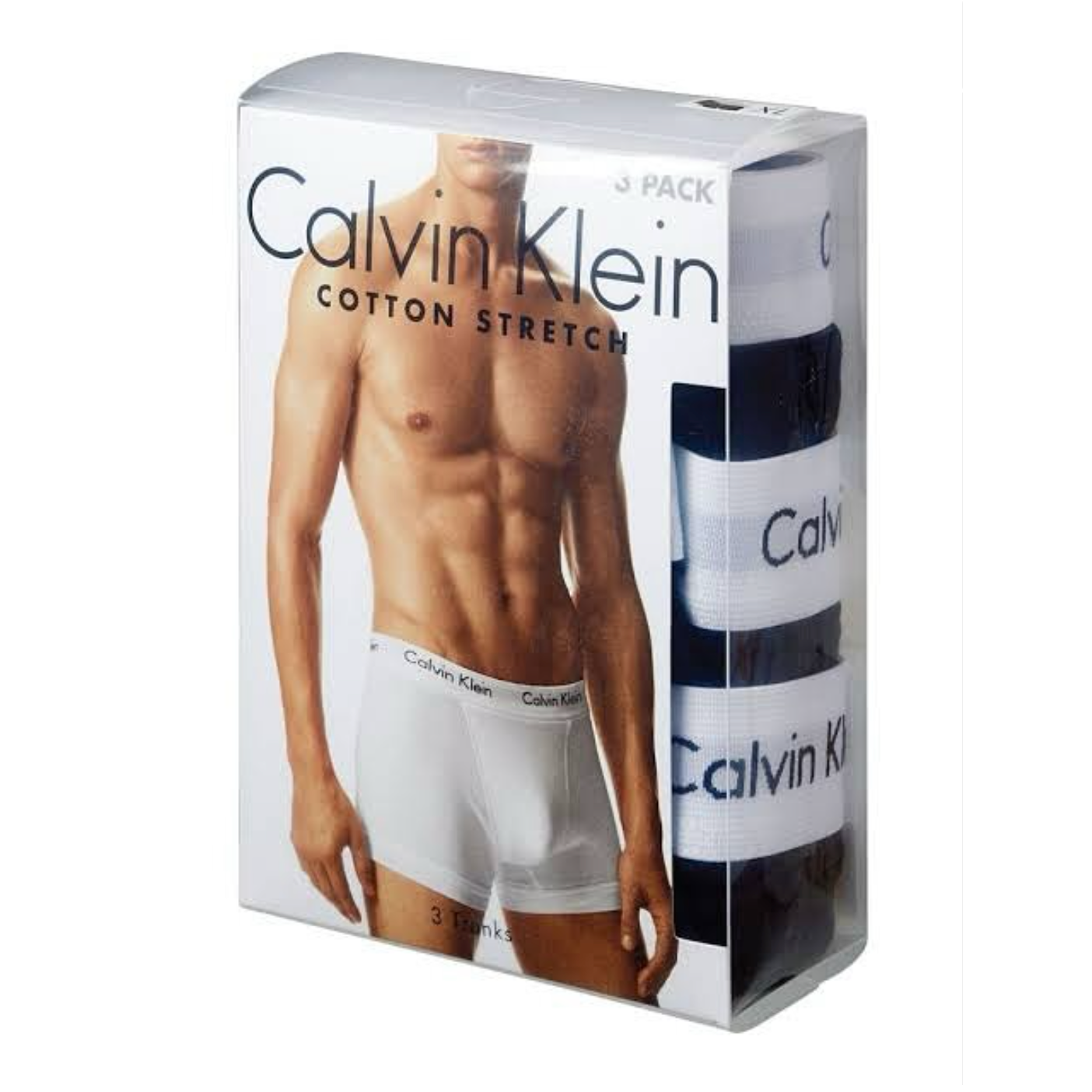 C.A.L.V.I.N. K.L.E.I.N. Icon Cotton Stretch 3-Pack Boxer Brief