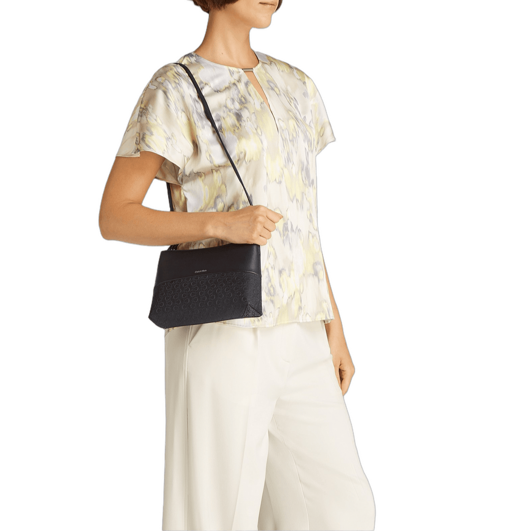 C-A-L-V-I-N K-L-E-I-N SHOULDER BAG K60K613170BEH BLACK FOR WOMEN