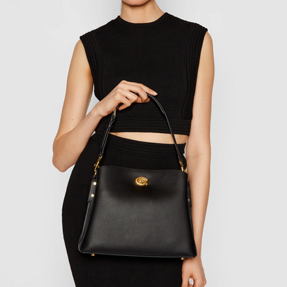 C-O-A-C-H CROSSBODY BAG C2621 BLACK FOR WOMEN