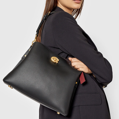 C-O-A-C-H CROSSBODY BAG C2621 BLACK FOR WOMEN