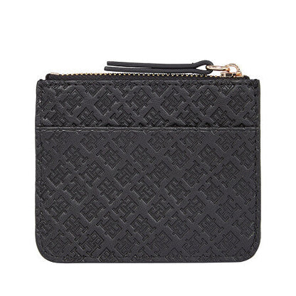 T-O-M-M-Y H-I-L-F-I-G-E-R CARD HOLDER AW0AW16920BDS BLACK FOR WOMEN