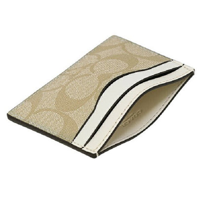 C-O-A-C-H CARDHOLDER F63279 OFF WHITE  FOR WOMEN