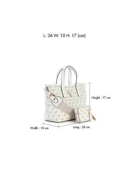G-U-E-S-S CROSSBODY BAG JT868175 STONE LOGO FOR WOMEN