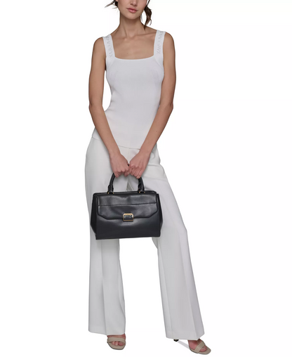 K.A-R.L L.A.G.E-R.F.E.L.D CROSSBODY BAG BLACK FOR WOMEN