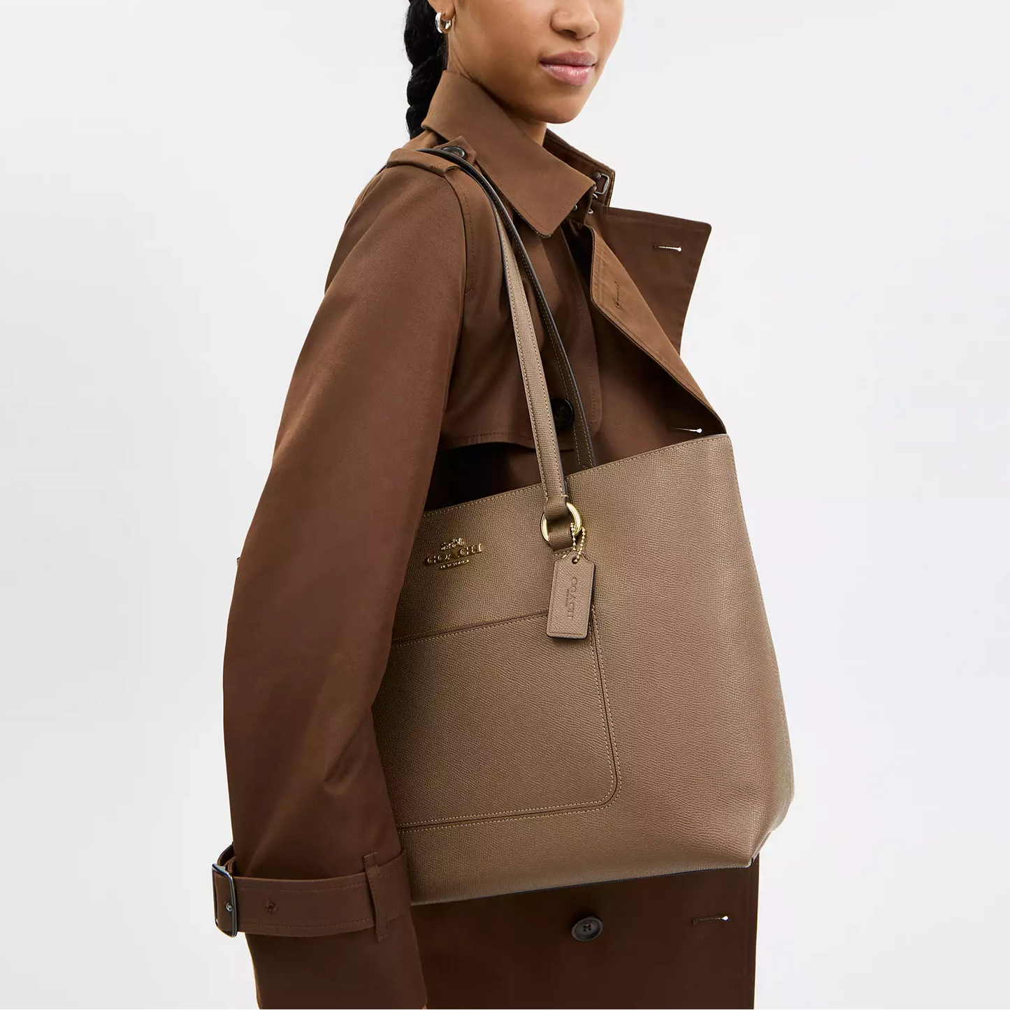 C-O-A-C-H SHOULDER BAG CAY99 BROWN FOR WOMEN