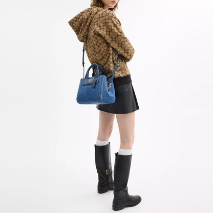 C-O-A-C-H CROSSBODY BAG CAL16 BLUE FOR WOMEN