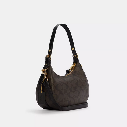 C-O-A-C-H CROSSBODY BAG C7257 BROWN&BLACK FOR WOMEN
