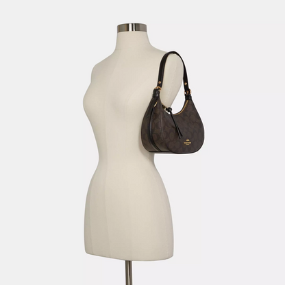 C-O-A-C-H CROSSBODY BAG C7257 BROWN&BLACK FOR WOMEN
