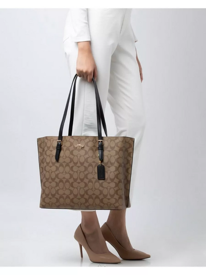 C-O-A-C-H SHOULDER BAG 1665 BROWN FOR WOMEN