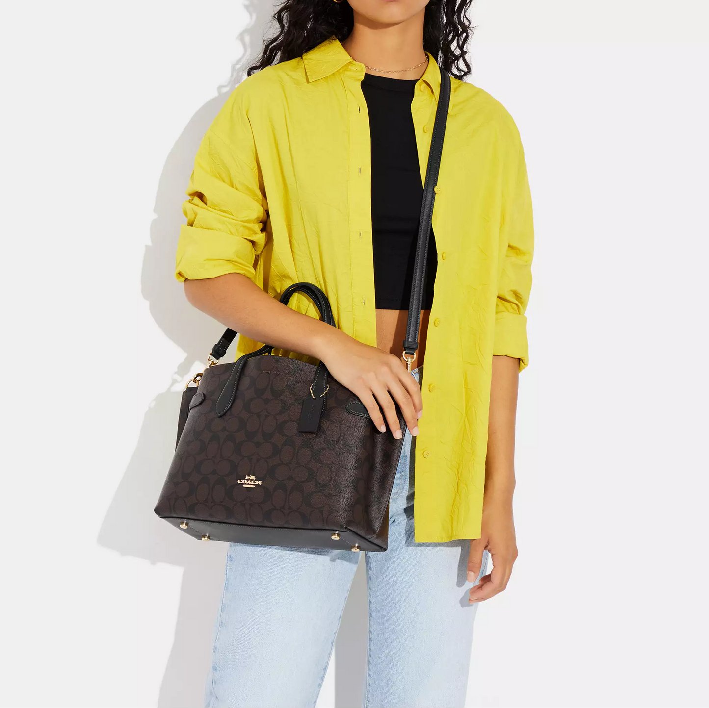 C-O-A-C-H CROSSBODY BAG CH542 BROWN FOR WOMEN