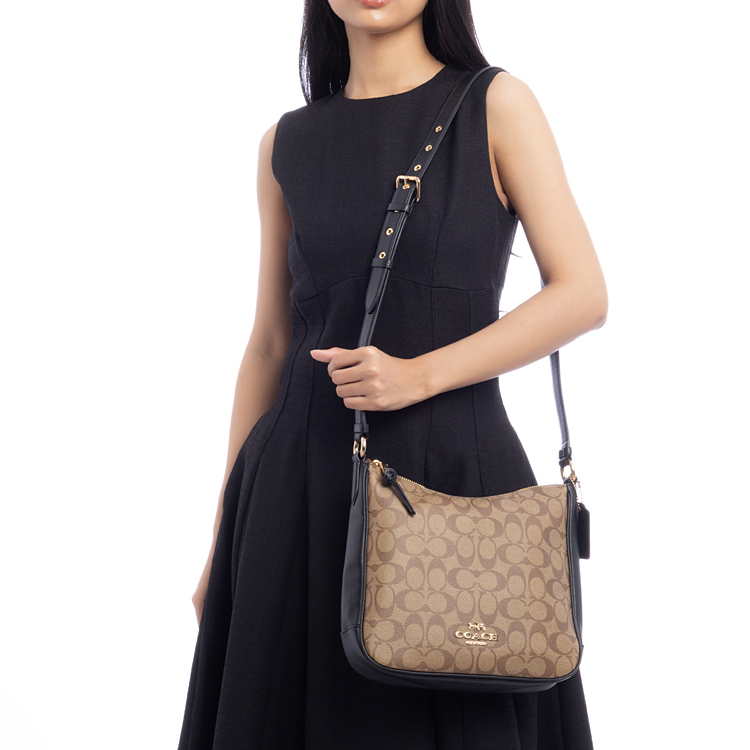 C-O-A-C-H CROSSBODY BAG C1649 BROWN FOR WOMEN