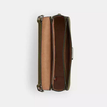 C-O-A-C-H CROSSBODY BAG CCE65 GREEN FOR WOMEN