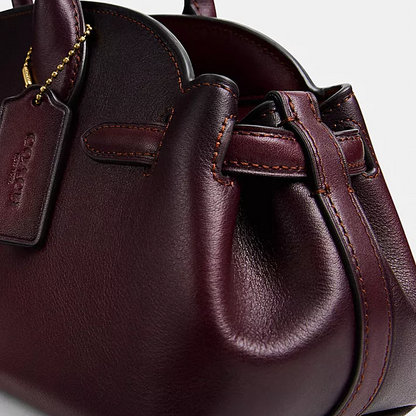 C-O-A-C-H SHOULDER BAG CCC30 Burgundy(Maple) FOR WOMEN
