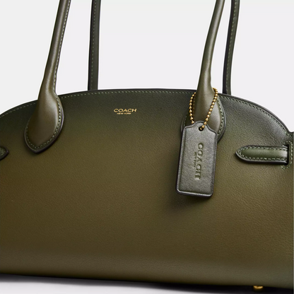 C-O-A-C-H SHOULDER BAG CCC30 GREEN(Olive) FOR WOMEN