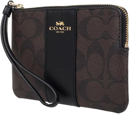 C-O-A-C-H WALLET F58035 BROWN FOR WOMEN