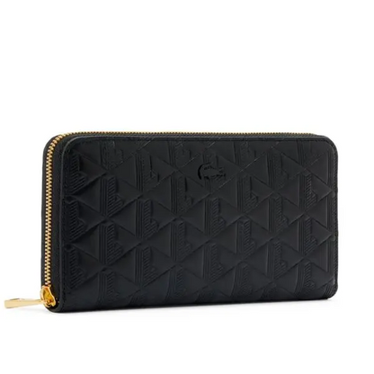 L-A-C-O-S-T-E WALLET BLACK FOR WOMEN