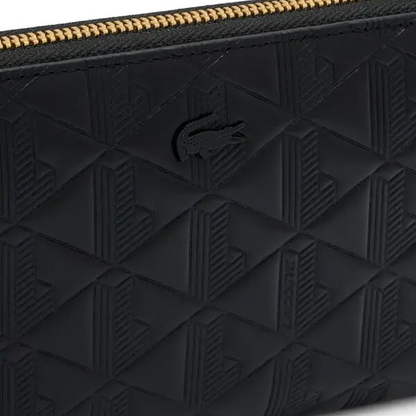 L-A-C-O-S-T-E WALLET BLACK FOR WOMEN