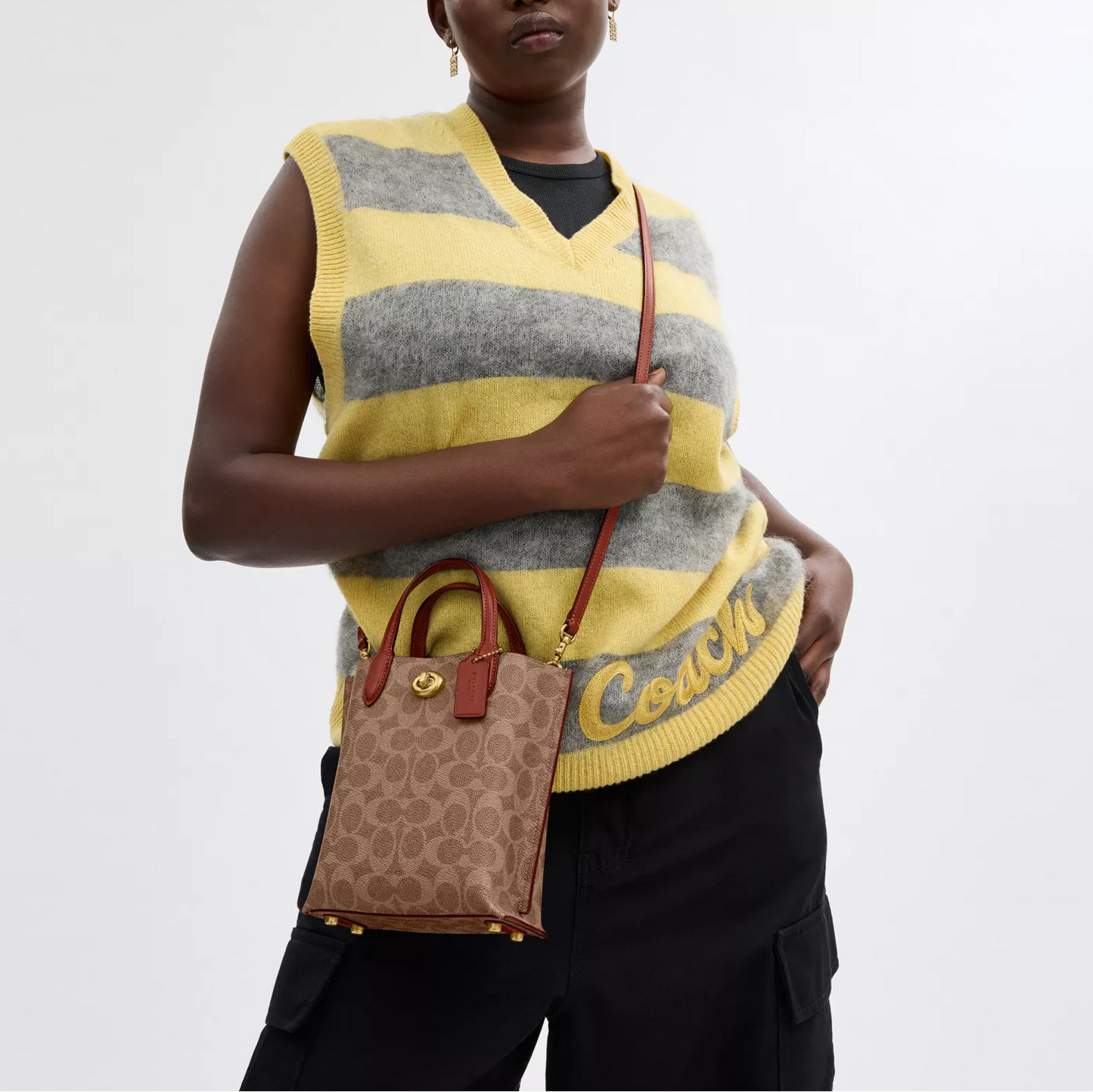 C-O-A-C-H CROSSBODY BAG CS238 HAVAN FOR WOMEN