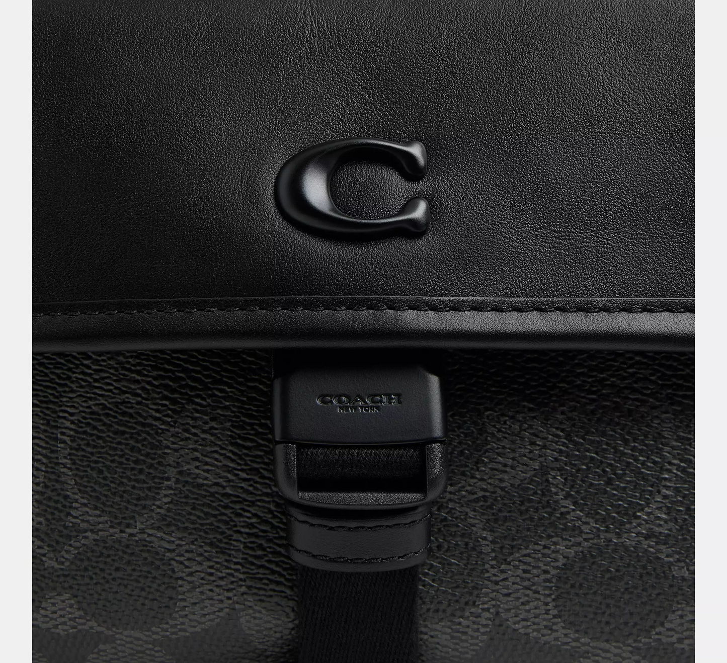 C-O-A-C-H CROSSBODY BAG CCF48 BLACK