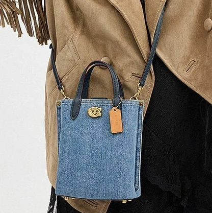 C-O-A-C-H CROSSBODY BAG CR677 BLUE FOR WOMEN
