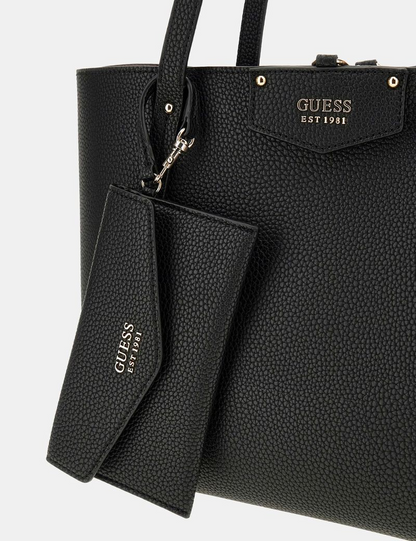 G-U-E-S-S SHOULDER BAG BLACK FOR WOMEN