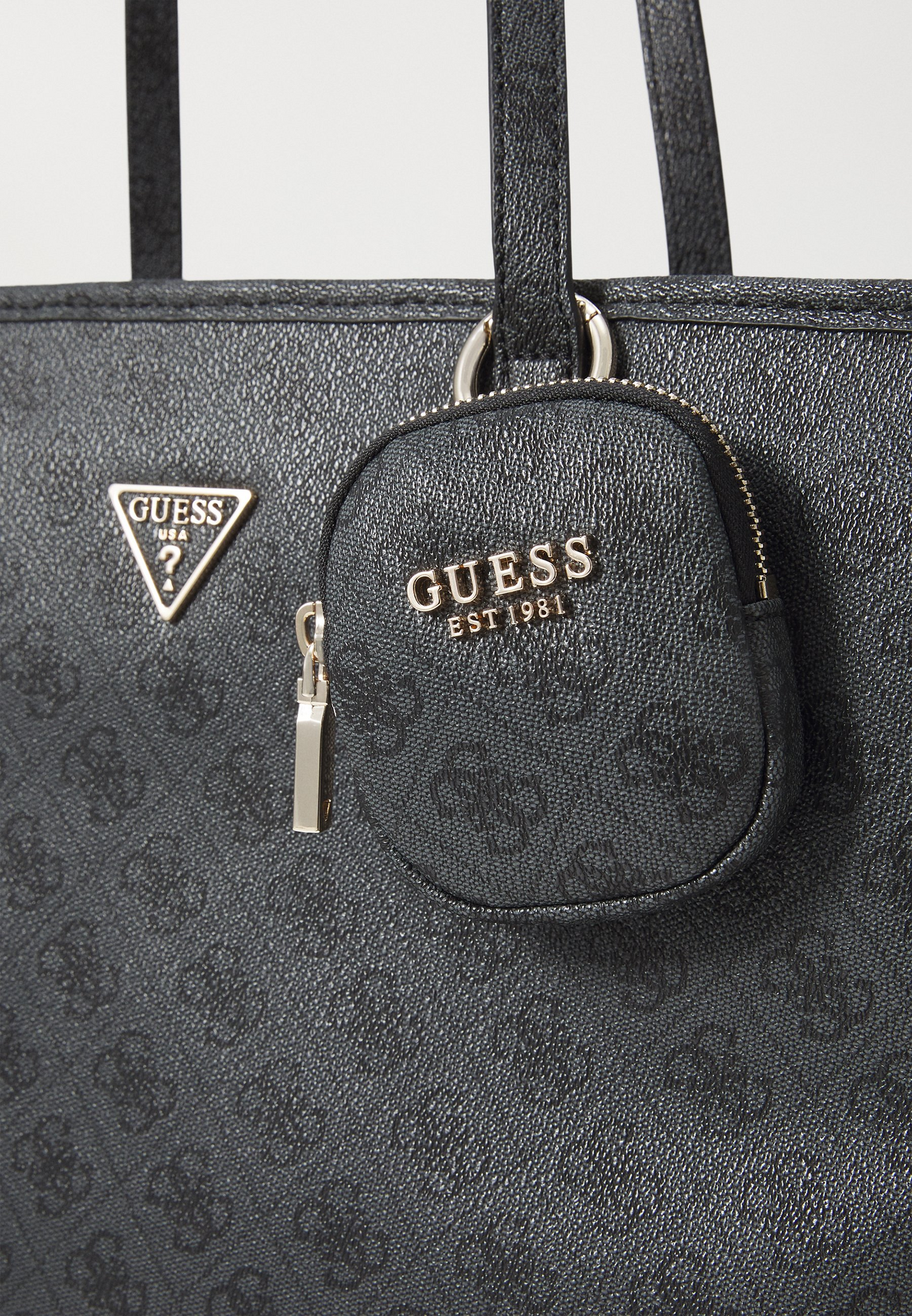 G-U-E-S-S SHOULDER BAG BLACK FOR WOMEN
