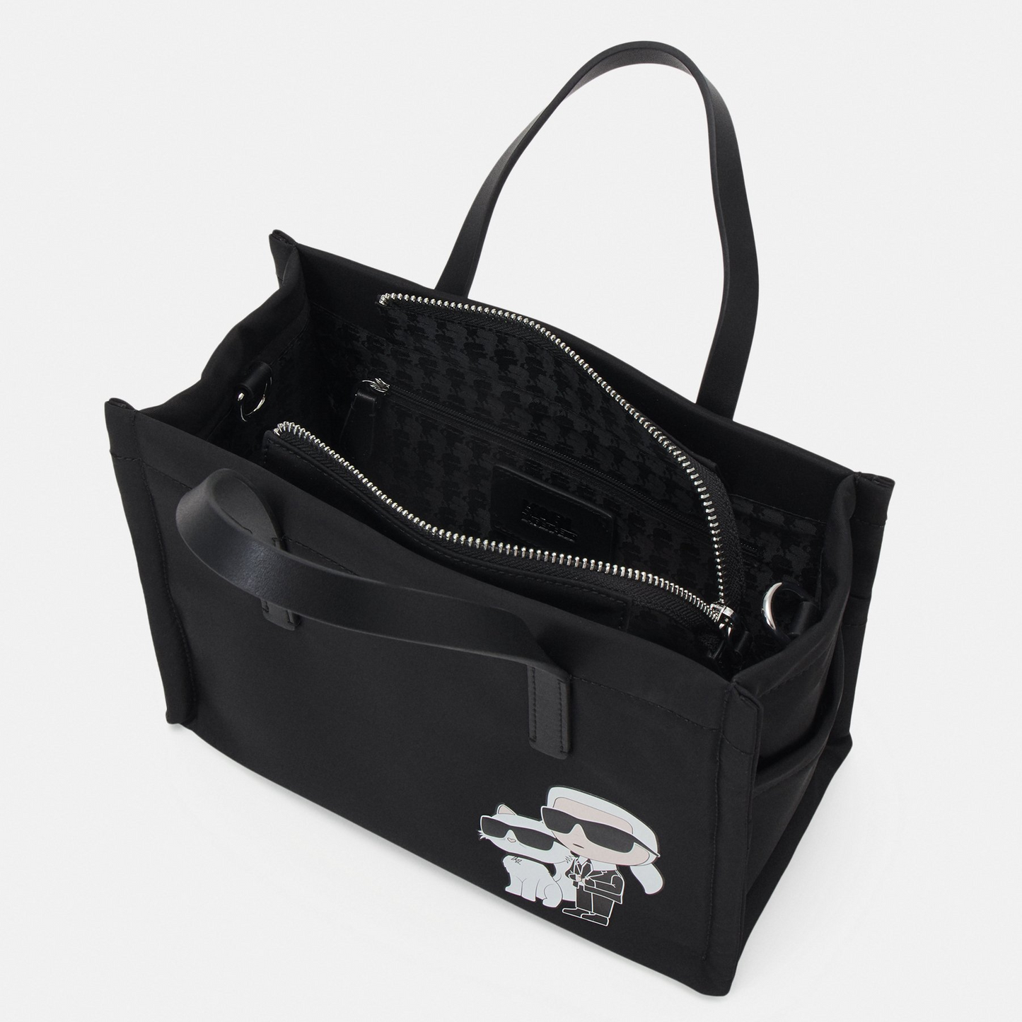 K.A-R.L L.A.G.E-R.F.E.L.D CROSSBODY BAG BLACK FOR WOMEN