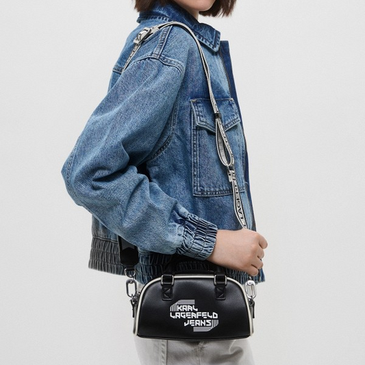 K.A-R.L L.A.G.E-R.F.E.L.D CROSSBODY BAG BLACK FOR WOMEN