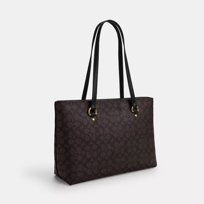 C-O-A-C-H SHOULDER BAG CCD69 BROWN FOR WOMEN