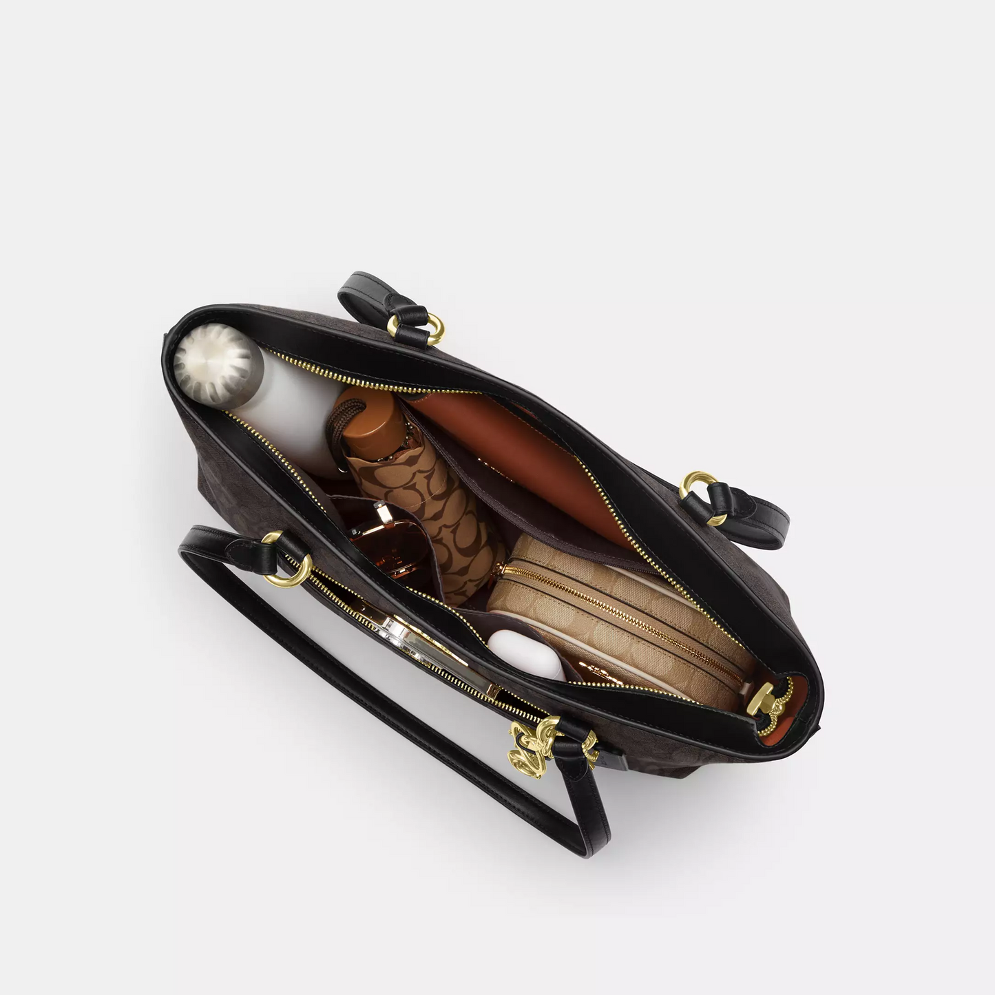 C-O-A-C-H SHOULDER BAG CCD69 BROWN FOR WOMEN