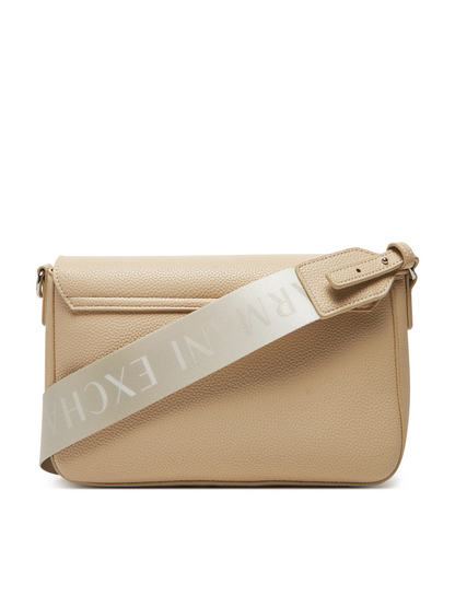 A-R-M-A-N-I E-X-C-H-A-N-G-E CROSSBODY BAG 942912 CC783 BEIGE FOR WOMEN