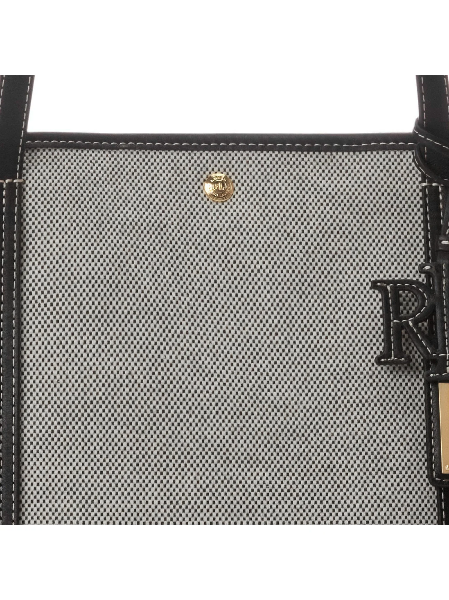 P-O-L-O R-A-L-P-H  L-A-U-R-E-N SHOULDER BAG BLACK&GRAY FOR WOMEN