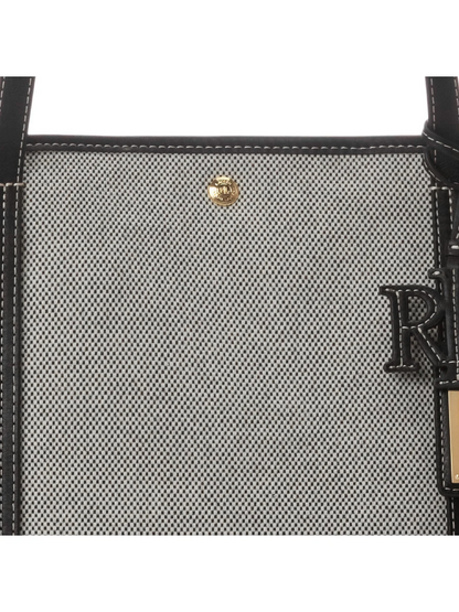 P-O-L-O R-A-L-P-H  L-A-U-R-E-N SHOULDER BAG BLACK&GRAY FOR WOMEN