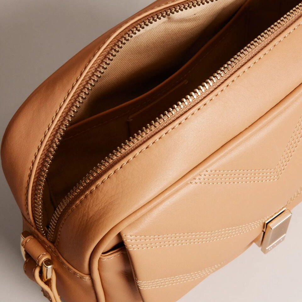T-E-D B-A-K-E-R CROSSBODY BAG 270617 CAMEL FOR WOMEN