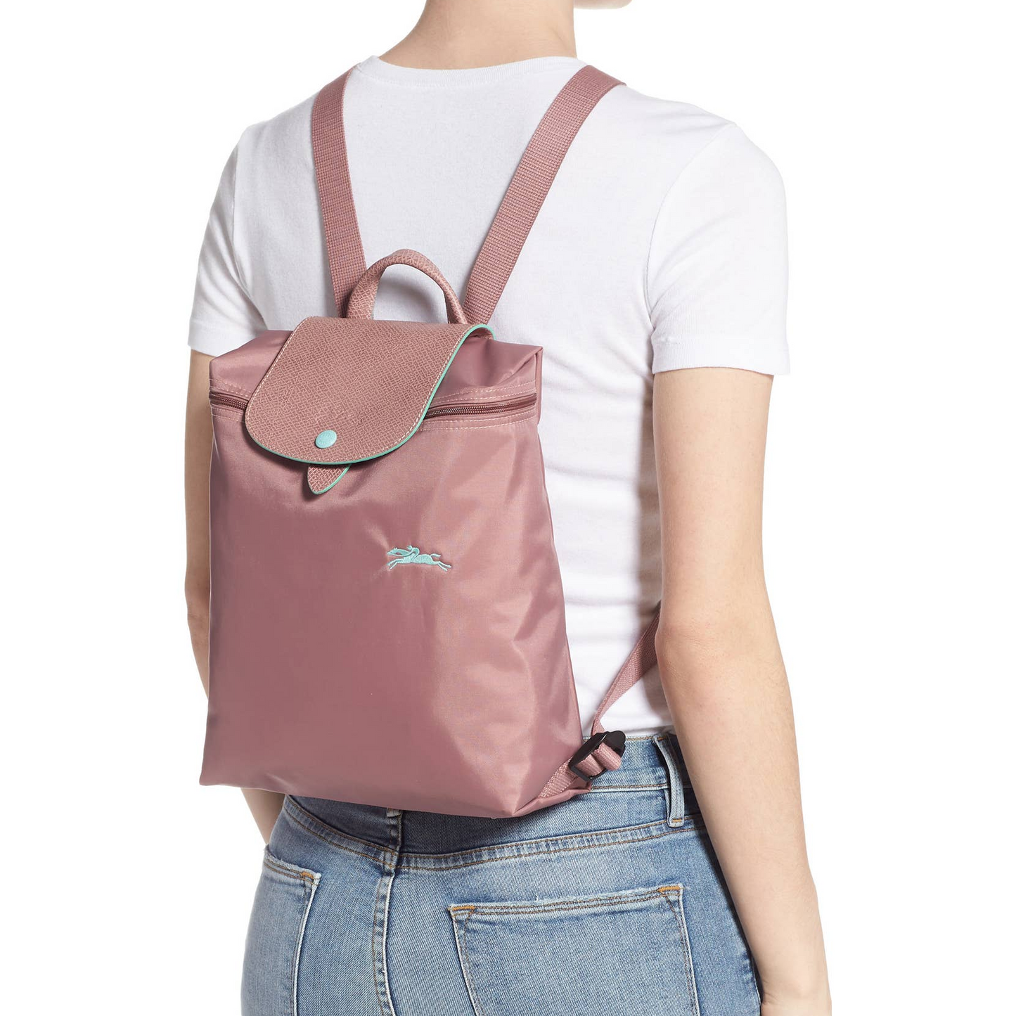 L.O-N.G-C.H.A-M.P BACKPACK Antique PINK FOR WOMEN