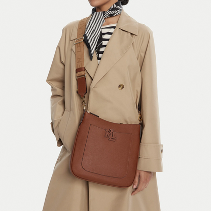 P-O-L-O R-A-L-P-H  L-A-U-R-E-N CROSSBODY BAG 431970152006 BROWN FOR WOMEN