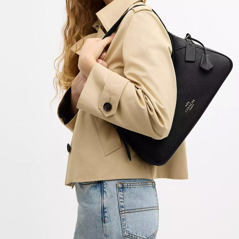 C-O-A-C-H CROSSBODY BAG CDV36 BLACK FOR WOMEN